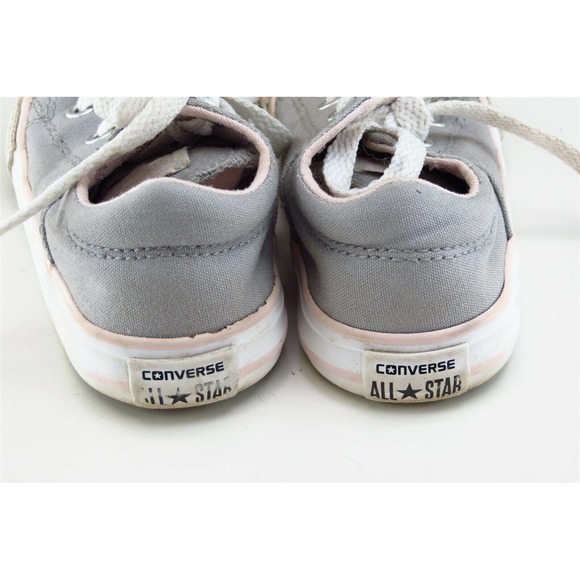 Converse All Star Toddler Boys 7 Medium Gray Low Top Fabric - Picture 4 of 6